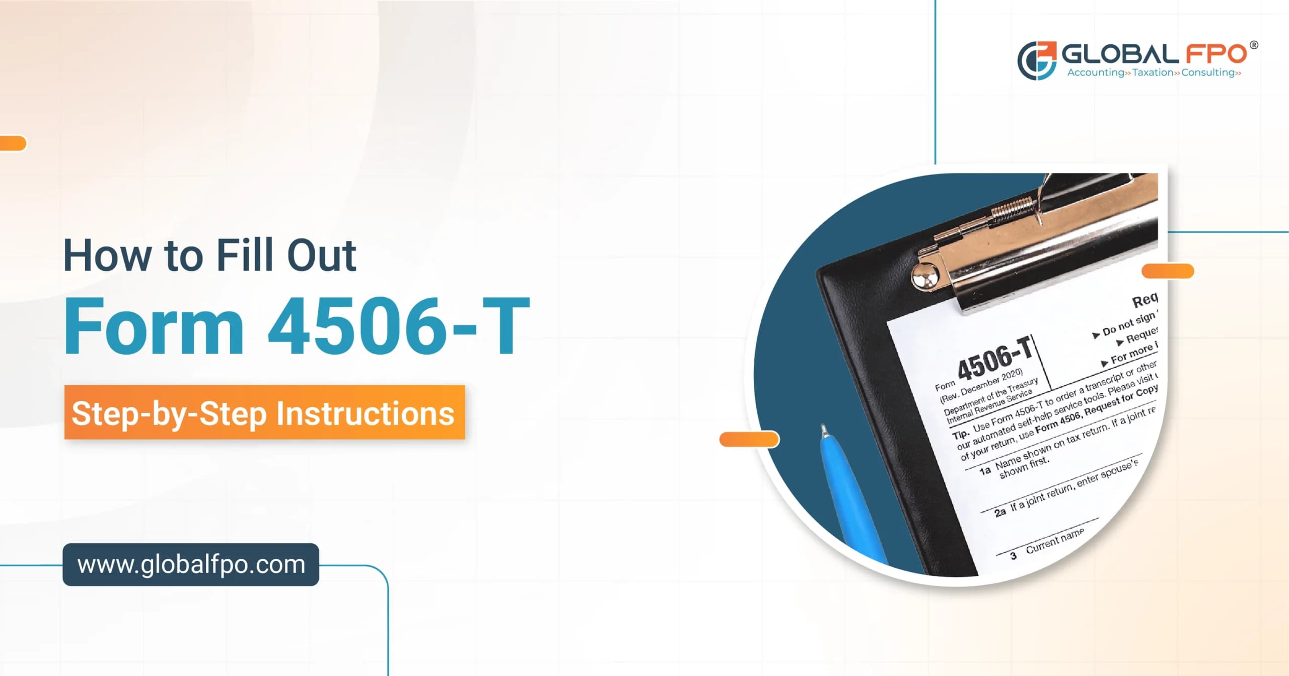 How to Fill Out Form 4506-T: Step-by-Step Instructions
